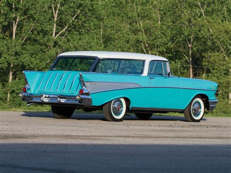 1957 Chevrolet Bel Air Nomad Station Wagon Motor City 2014 Rm Sothebys
