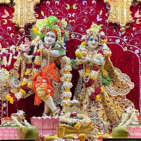 Iskcon Vrindavan Shared A Post On Instagram Jai Shri Radha Krishna