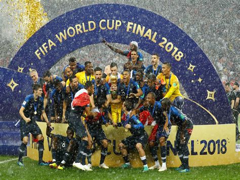 Get the latest world cup 2018 football results, fixtures and exclusive video highlights from yahoo sports including live scores, match stats and team news. FIFA World Cup 2018: France beat Croatia 4-2 to lift ...