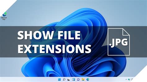 How To Show File Extensions In Windows 11 Step By Step Youtube