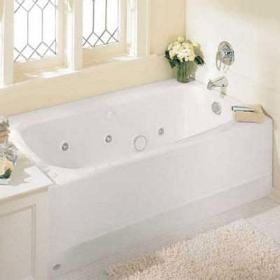 Before buying a whirlpool bathtub, carefully measure the space available in the bathroom for the same. American Standard Cambridge EverClean 5 ft. Whirlpool Tub ...