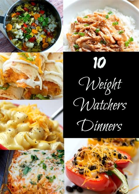 Weight Watchers Dinner Recipes · The Typical Mom