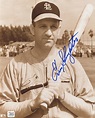 Enos Slaughter Signed Cardinals 8x10 Photo (Autograph Reference COA ...