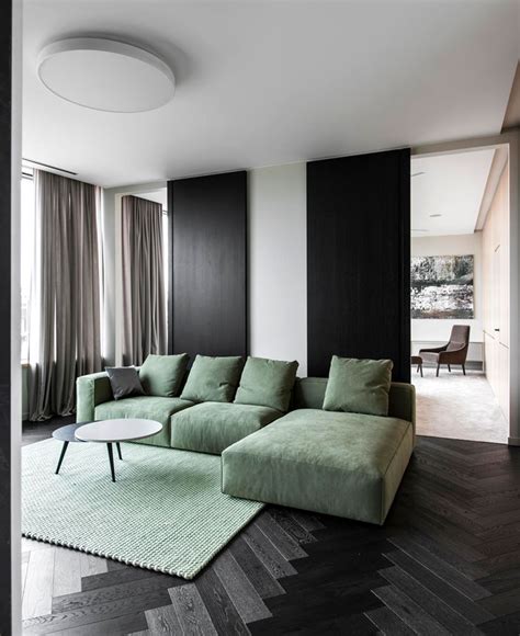 Minimalist Urban Dwelling In Vilnius In Dark Color Selection Interiorzine