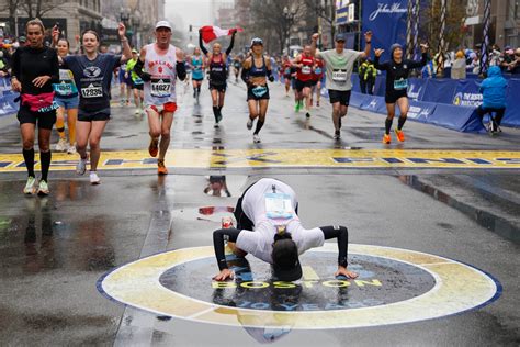 Crossing The Marathon Finish Line