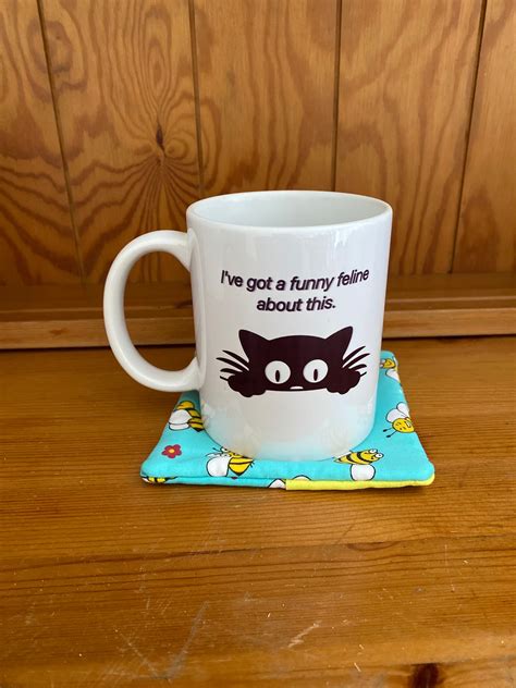 Funny Mugs Comedy Cat Mug Custom Mugs Personalised T Etsy