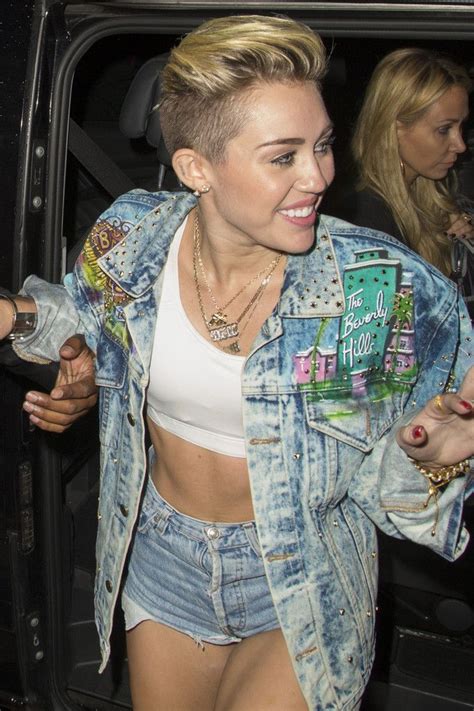 Miley Cyrus Arrives Back To Her Hotel After Making An Appearance On