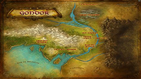 The Maps Of Minas Tirith Lotro Update 17 Beta Linas Biscuity Burrow