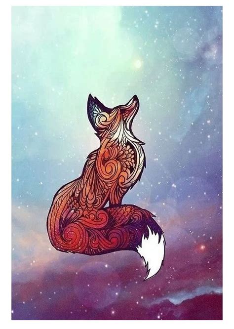 Spirit Animal Fox Art Drawings Art