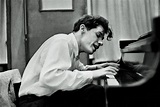 Glenn Gould in the CBS studio, New York, ca. 1955. Photo: Dan Weiner ...