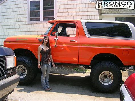 78 Ford Orange Bronco Jeffs Bronco Graveyard Readers Ride 2240