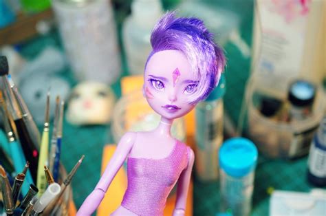 Space Pop Doll Repaint By Culur Theory Pop Dolls Doll Repaint Custom