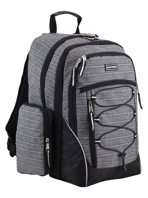 Eastsport Optimus Backpack Grey Stripe Brickseek