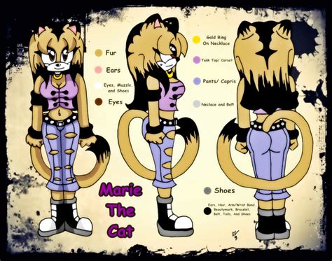 Marie the Cat Reference by LillithMalice on DeviantArt
