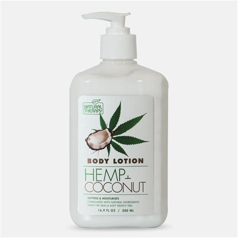 Hemp And Coconut Body Lotion Natural Therapy Cosmetics