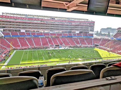 49ers Levi Stadium Seating Chart With Seat Numbers
