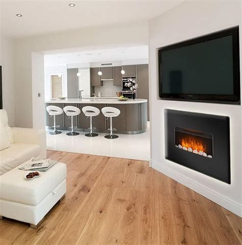 Electric Fireplace Adds Romanticism To Your Living Room