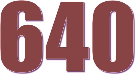 640 — шестьсот сорок натуральное четное число регулярное число число хемминга в ряду