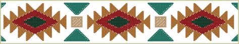 Abc Designs Natives American Borders Machine Embroidery Designs Cross