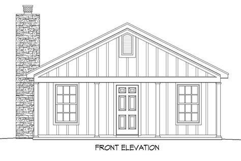 House Plan 940 00099 Cabin Plan 1000 Square Feet 2 Bedrooms 1