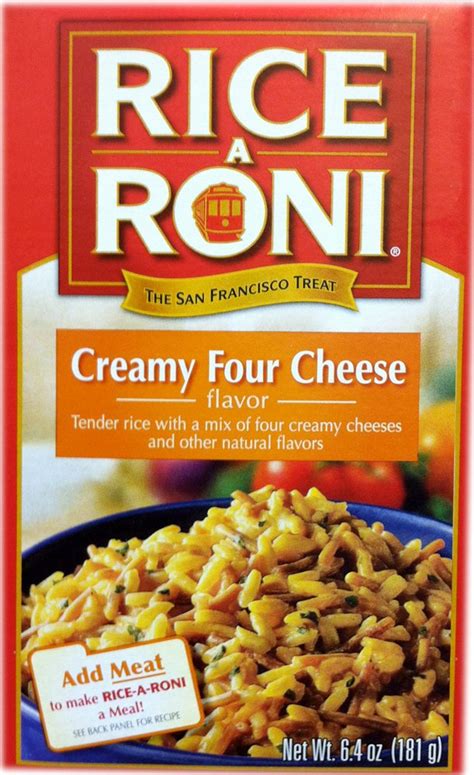 Amazon Com Rice A Roni Creamy Four Cheese Flavor Oz Pack