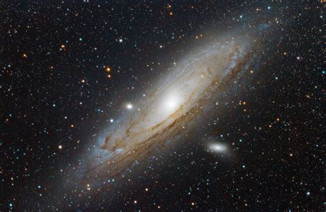Andromeda Galaxy Rastrophotography