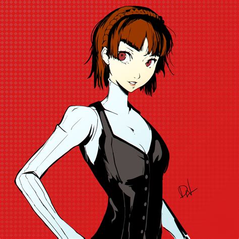 Makoto Niijima Persona 5 Biker Girl Now In The Brink Of