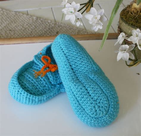 Miami Dolphin Colors Crocheted Moccasin Style Slippers In Etsy