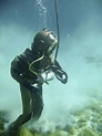 Person in Green Scuba Diving Suit · Free Stock Photo