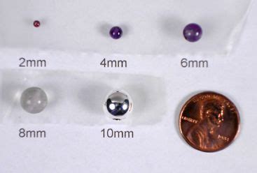 Bead Size Chart In Mm Google Search Bead Size Chart Jewelry Crafts Handmade Jewelry