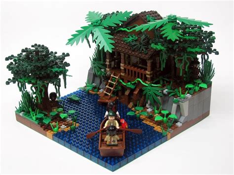 A Little Pirate Shack Hidden In The Jungle Lego