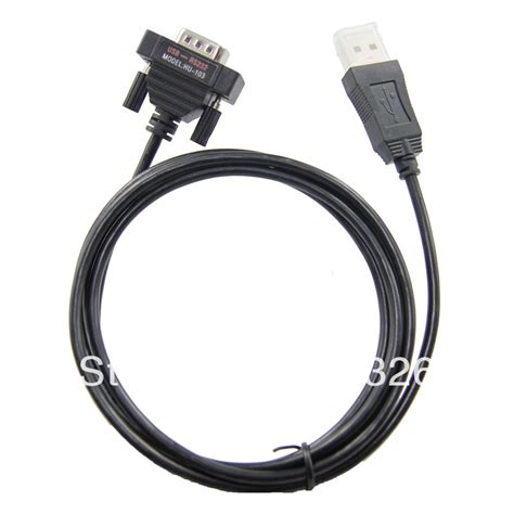 Usb To Rs232 Serial Adapter Cable Uk Ftdi Chipset Built In Converter