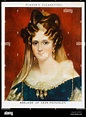 ADELAIDE OF SAXE-MEININGEN Queen to William IV Date: 1792 Stock Photo ...