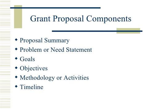 How To Write Goals And Objectives For A Grant Proposal
