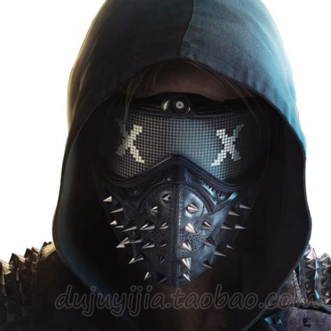 Watch Dogs2 Game Peripheral Mask Watchdog 2cosplay Wrench Mask Pvc