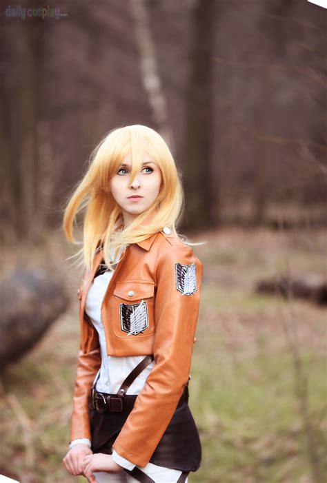 Historia reiss (ヒストリア・レイス hisutoria reisu?) is the current queen of the walls. Christa Renz from Attack on Titan - Daily Cosplay .com