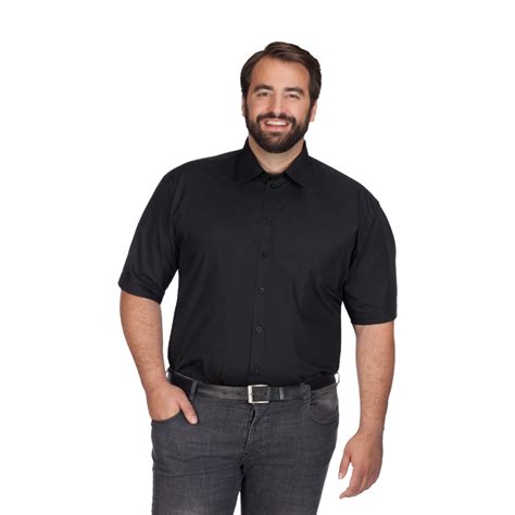 Business Shortsleeve Shirt Workwear Plus Size Men