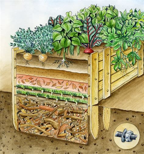 How To Layer A Raised Vegetable Garden Bed Easy Backyard