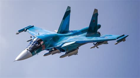 Sukhoi Su 34 Russian Fighter 4k Wallpapers Hd Wallpapers Id 18901