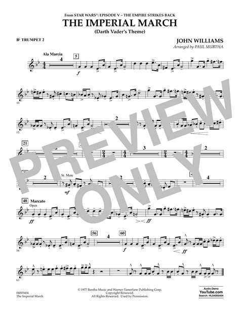 I personally am a tenor sax. Images Of Star Wars Trumpet Sheet Music Imperial March