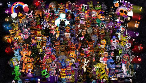 Five Nights At Freddys Characters List