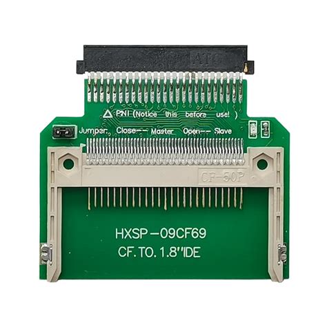 Cf Card To 1 8 Ide 50 Pin Converter Adapter Cf Card Hard Drive Riser