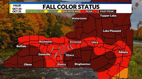 Fall Foliage Update Peak Conditions Have Finally Arrived In The