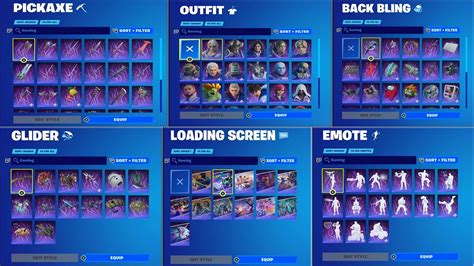 All Fortnite Gaming Legends Series Cosmetic Items In The Game Every