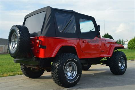 Fully Restored Jeep Wrangler Yj With Renegade Decal Package Very Nice