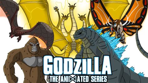 Godzilla Animated Characters And Theme Song Fan Made Youtube