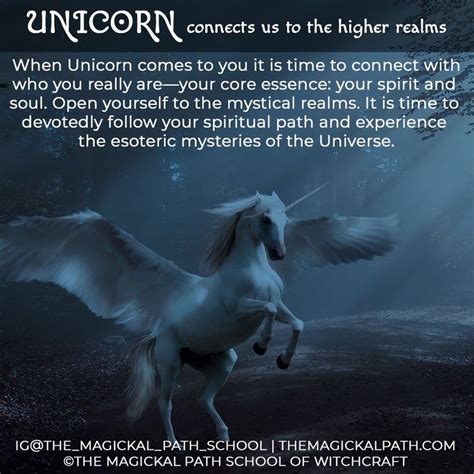Unicorn Spirit Unicorn Is A Symbol Of Purity Innocence Faith
