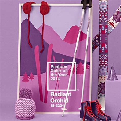 Pantone Color Of The Year 2014 Radiant Orchid Winter Olympics Color