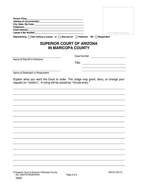 Petition For Early Termination Of Probation Form Arizona Fill Out Sign Online DocHub