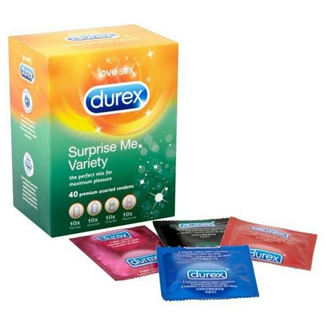 Durex Surprise Me Deluxe Condoms In Box Of 40 Pcs Buy Condoms Online
